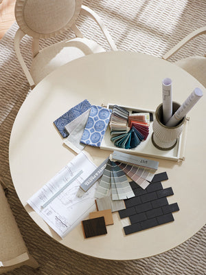 Lexington Sligh Artesia Game Table - Elegant Hollywood Regency Design With Scalloped Detailing And White Oak Finish Opaline Wood 310-300c