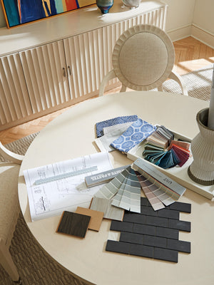 Lexington Sligh Artesia Game Table - Elegant Hollywood Regency Design With Scalloped Detailing And White Oak Finish Opaline Wood 310-300c