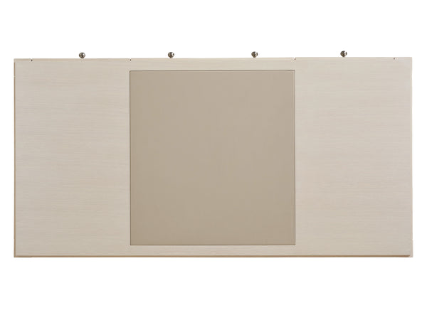 Lexington Sligh Roslyn Writing Desk - Elegant Art Deco Design With Leather Top, Storage Drawers & Timeless Charm Opaline Wood 310-411