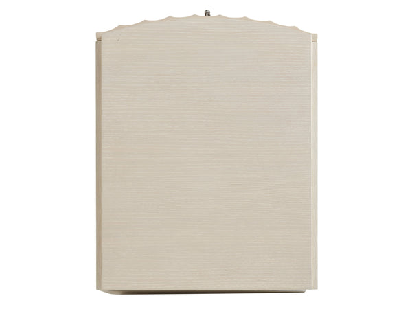 Lexington Sligh Ramsey Mobile File Chest - Elegant Hollywood Regency Design With Brushed Nickel Hardware & Storage Opaline Wood 310-452