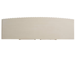 Lexington Sligh Ellerston Media Console - Elegant Hollywood Regency Design With Scalloped Detailing And Storage Options Opaline Wood 310-660