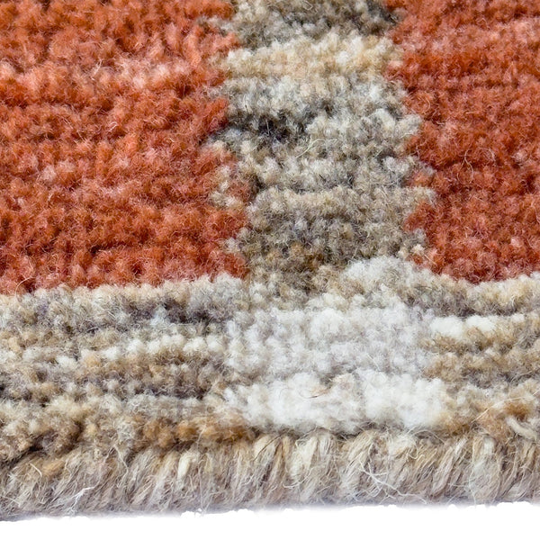 Capel Rugs Tattersall Eco-friendly Handloomed Area Rug - Classic Plaid Design For Versatile Home Decor Brick, Brown 100% Polyester 3112rs07060906500