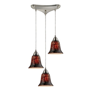 Confections 10'' Wide 3-Light Pendant - Fudge 31130/3FDG Elk Lighting