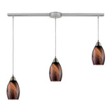 Formations 36'' Wide 3-Light Pendant - Satin Nickel 31133/3L-RCK Elk Lighting