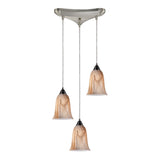 Granite 10'' Wide 3-Light Pendant - Satin Nickel 31138/3 Elk Lighting