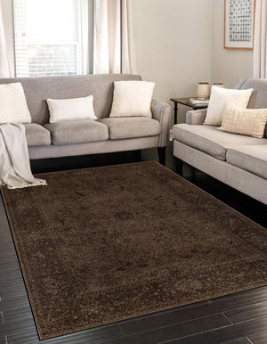 Unique Loom Rust La Jolla Runner Rug - 2' X 6' In Warm Earthy Tone, Durable For High Traffic Hallways Brown  3137282-unique-loom