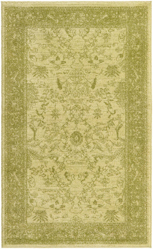 Unique Loom Purple La Jolla 6' Round Rug - Vibrant Luxury Centerpiece For Home Décor And Modern Living Spaces Light Green  3114671-unique-loom