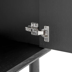 Kayla 85" Media Stand - Modern Centerpiece with Unique Fish Bone Pattern & Elegant Design Elements