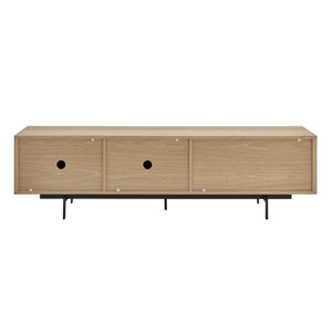 Birmingham Media Stand - Sleek Modern Design with Ample Storage for a Stylish Living Room Upgrade