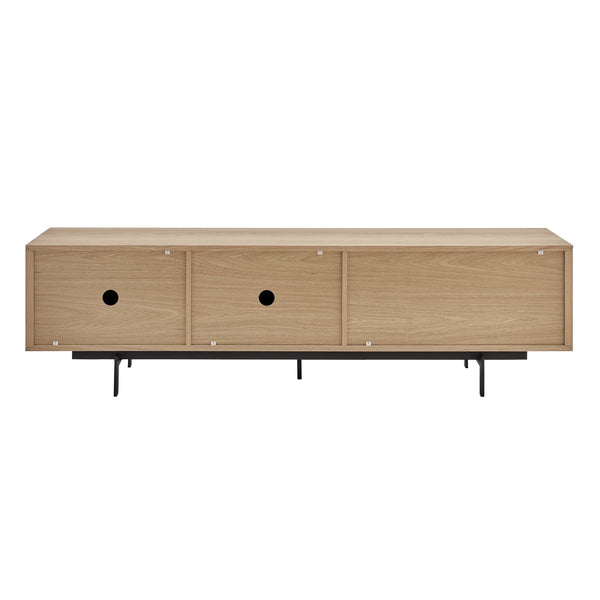 Birmingham Media Stand - Sleek Modern Design with Ample Storage for a Stylish Living Room Upgrade