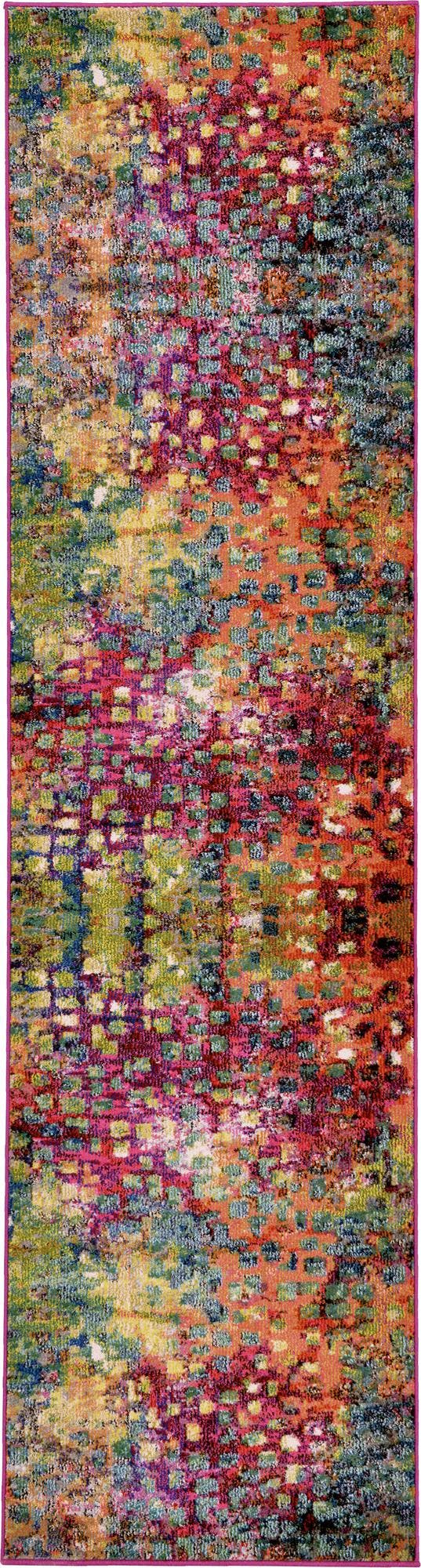 Unique Loom Multi Vibrant Patterned Jardin Rug - Elevate Your Living Space With Artistic Flair And Colorful Design Multi  3119584-unique-loom