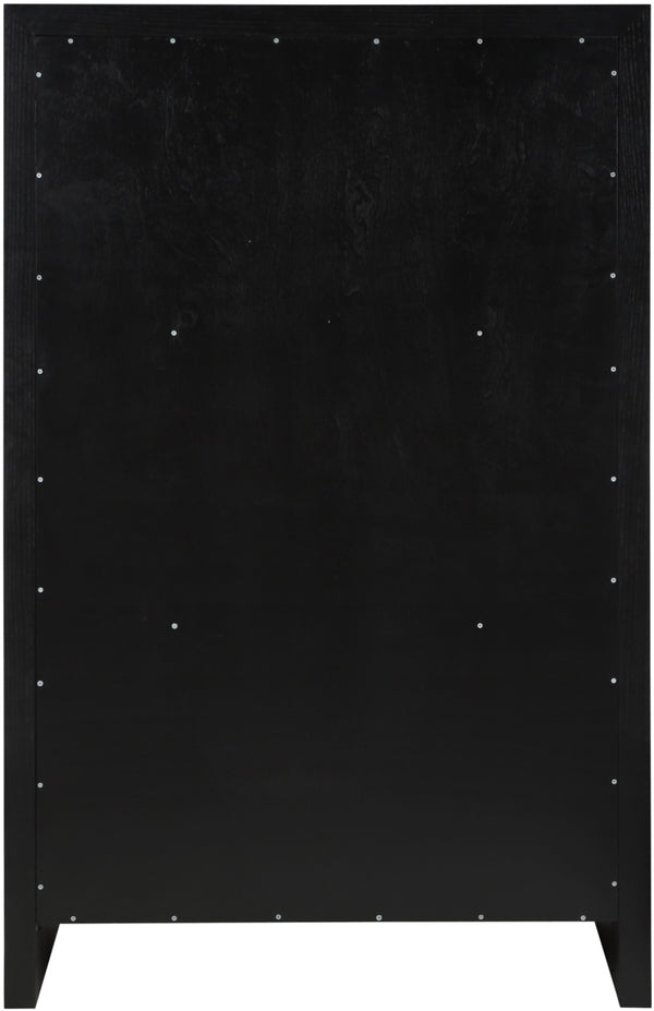 Fairfax Black Chest 311Black-CH Meridian Furniture