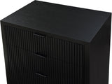 Fairfax Black Chest 311Black-CH Meridian Furniture