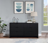 Fairfax Black Dresser 311Black-D Meridian Furniture