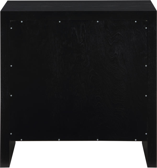 Fairfax Black Night Stand 311Black-NS Meridian Furniture