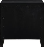 Fairfax Black Night Stand 311Black-NS Meridian Furniture