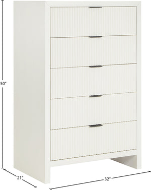 Fairfax Cream Chest 311Cream-CH Meridian Furniture