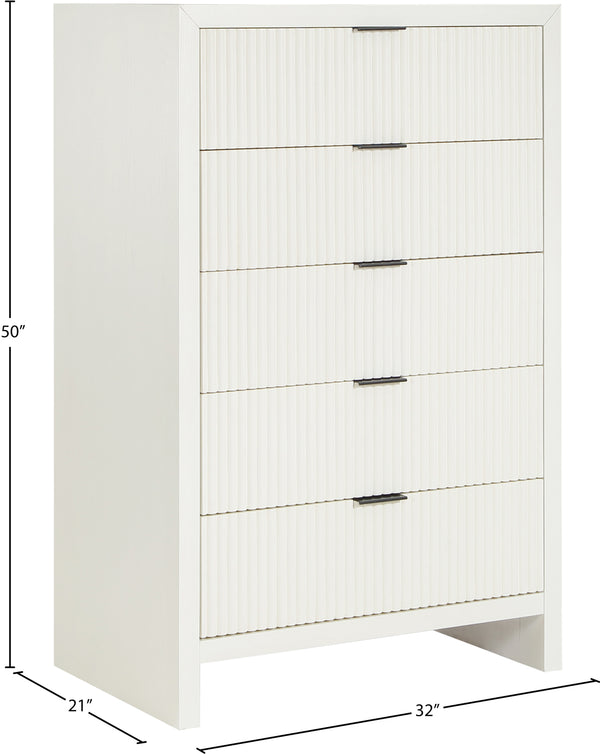 Fairfax Cream Chest 311Cream-CH Meridian Furniture