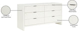 Fairfax Cream Dresser 311Cream-D Meridian Furniture