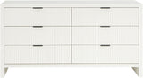 Fairfax Cream Dresser 311Cream-D Meridian Furniture