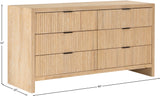 Fairfax Natural Dresser 311Natural-D Meridian Furniture