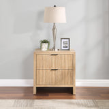 Fairfax Natural Night Stand 311Natural-NS Meridian Furniture