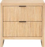 Fairfax Natural Night Stand 311Natural-NS Meridian Furniture