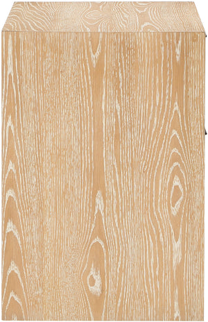 Fairfax Natural Night Stand 311Natural-NS Meridian Furniture