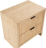 Fairfax Natural Night Stand 311Natural-NS Meridian Furniture