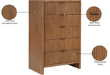 Fairfax Walnut Chest 311Walnut-CH Meridian Furniture