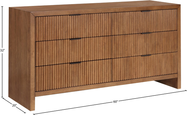 Fairfax Walnut Dresser 311Walnut-D Meridian Furniture
