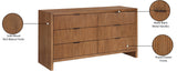 Fairfax Walnut Dresser 311Walnut-D Meridian Furniture