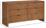 Fairfax Walnut Dresser 311Walnut-D Meridian Furniture