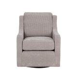 Madison Park Harris Transitional Chenille Swivel Chair MP103-0240 Grey