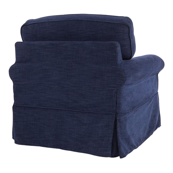 OSP Home Furnishings Ashton Chair Navy