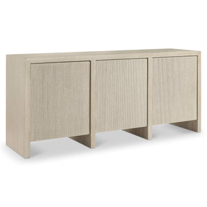 Bernhardt Bernhardt Asana Wire-brushed Oak Buffet with Danish Cord Doors and Soft-close Storage 312134