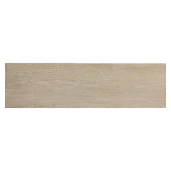 Bernhardt Asana Wire-brushed Oak Buffet with Danish Cord Doors and Soft-close Storage