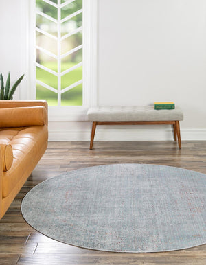 Unique Loom Green 6' 1 X 9' Austin Rug – Embrace Nature's Charm With A Fresh, Durable Addition To Your Home Decor Gray  3125292-unique-loom