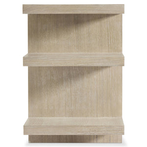 Bernhardt Asana Oak and Woven Danish Cord Console with Drawers for Entryway