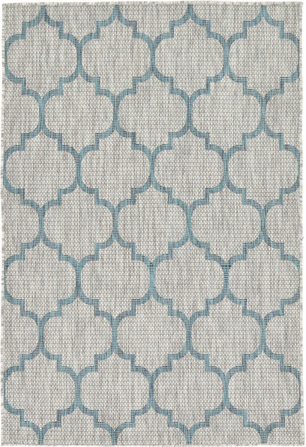 Unique Loom Gray Outdoor Trellis For Climbing Plants - Stylish 4'1" X 6'1" Support For Your Garden Decor Gray  3129041-unique-loom