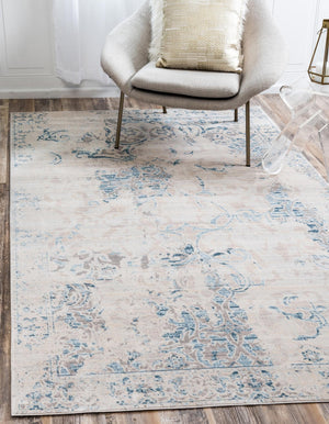 Unique Loom Dark Beige 4'1" X 6'1" Paris Rug - Elegant Pattern, Durable Quality, Perfect For Living Rooms & Bedrooms Beige  3132599-unique-loom