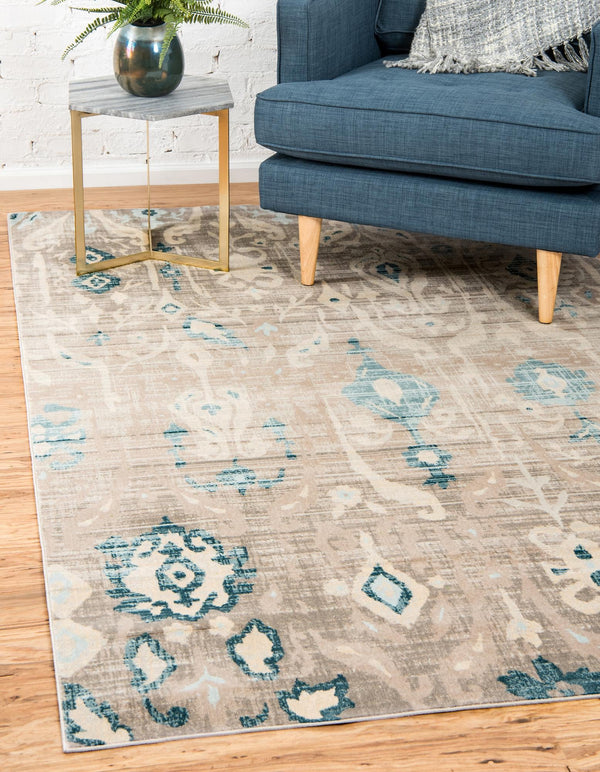 Unique Loom Dark Gray Paris Rug – Sophisticated 4' X 6' Modern Design For Living Rooms And Bedrooms Decor Gray  3132648-unique-loom