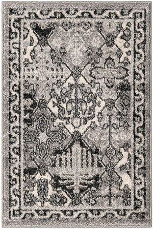 Unique Loom Ivory Runner - Elegant 2' X 6' La Jolla Design For Stylish Hallways And Entryways, Durable Weave Gray  3133410-unique-loom