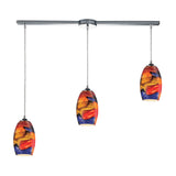 Surrealist 36'' Wide 3-Light Slim Linear Pendant