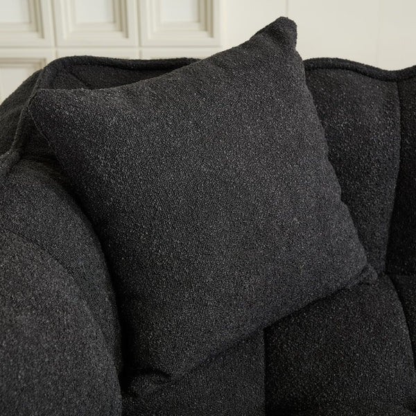 English Elm Soft Beanbag Chair For Two - High-Resilience Foam Comfort, Ideal For Gaming, Reading & Lounging W1996P309526-GIGA