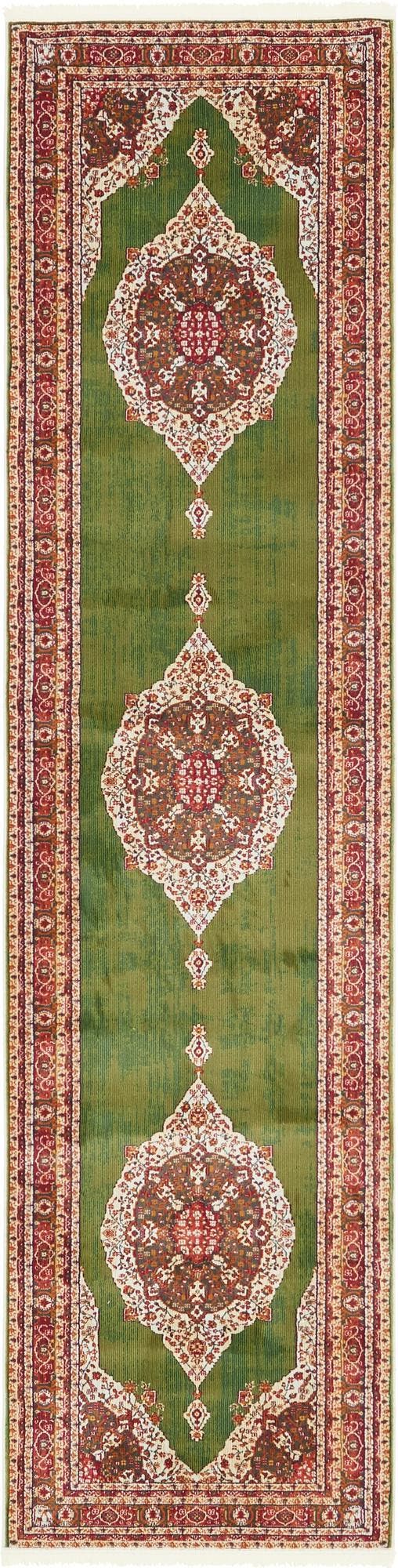 Unique Loom Multi Vibrant 4x6 Baracoa Rug - Stylish, Colorful Centerpiece To Enhance Your Home's Ambiance Today! Green  3140267-unique-loom