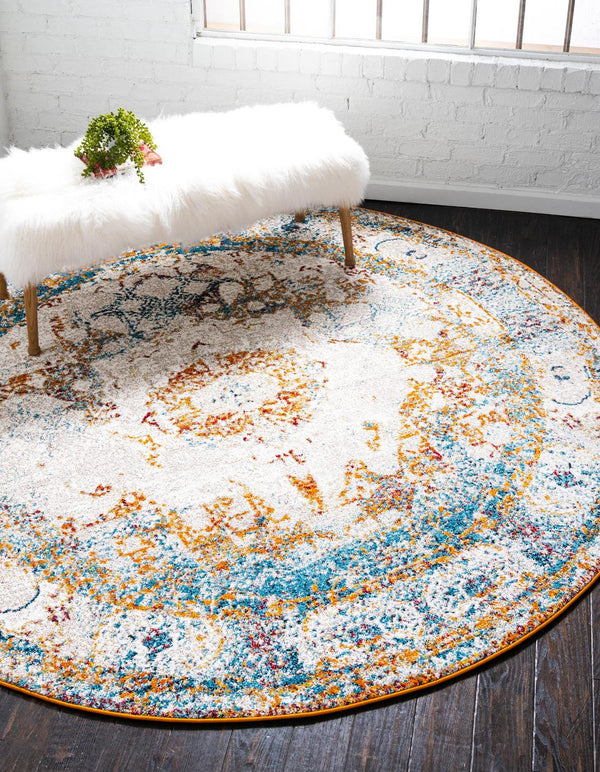 Unique Loom Beige Elegant Runner Rug - Versatile 6-foot Floor Covering For Timeless Home Décor Styles Beige  3145795-unique-loom