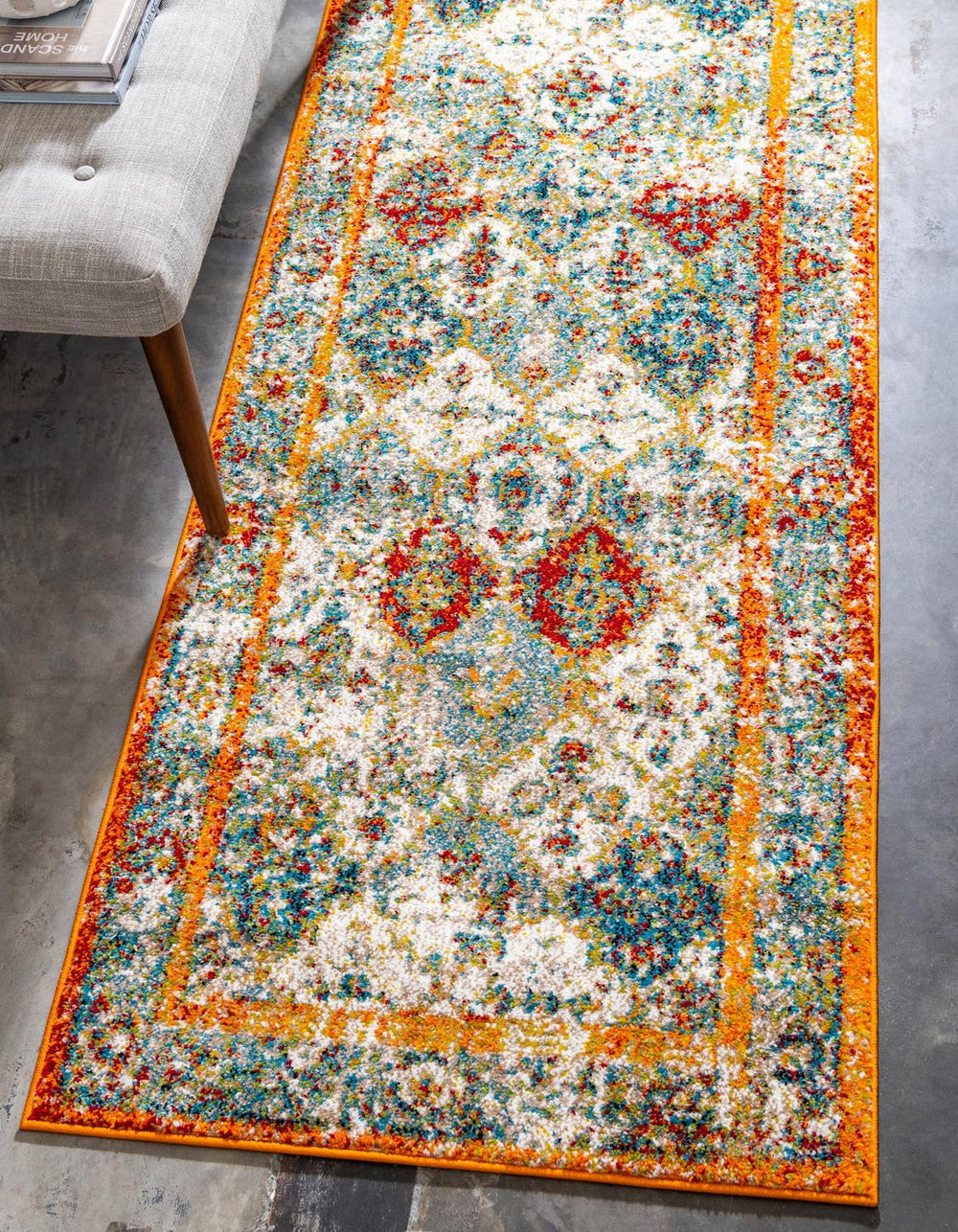 Unique Loom Beige Soft Area Rug - 4' X 6' Rosso Design For Warmth, Charm, And Everyday Durability In Medium Rooms Beige  3140402-unique-loom