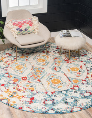 Unique Loom Gray Rosso 2' X 3' Area Rug - Modern Design For Contemporary Interiors And Small Spaces Elegance Multi  3145840-unique-loom