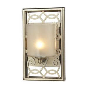 Santa Monica 6'' Wide 1-Light Vanity Light - Aged Silver 31426/1 Elk Lighting